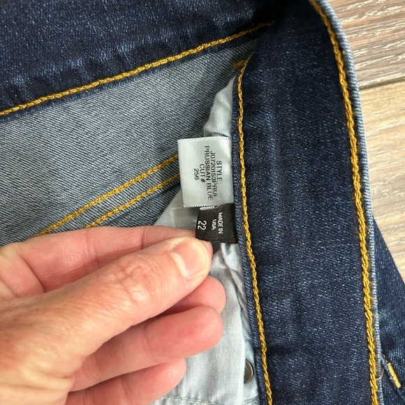 Veronica Beard Jeans Size 22 - INSEAM 34 - Picture 4 of 4